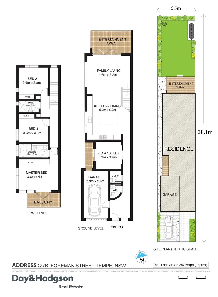 Floorplan of Homely house listing, 27b Foreman Street, Tempe NSW 2044