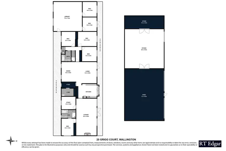 Floorplan of Homely house listing, 20 Grigg Court, Wallington VIC 3221