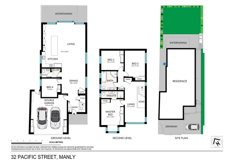 Floorplan of Homely house listing, 32 Pacific Street, Manly NSW 2095