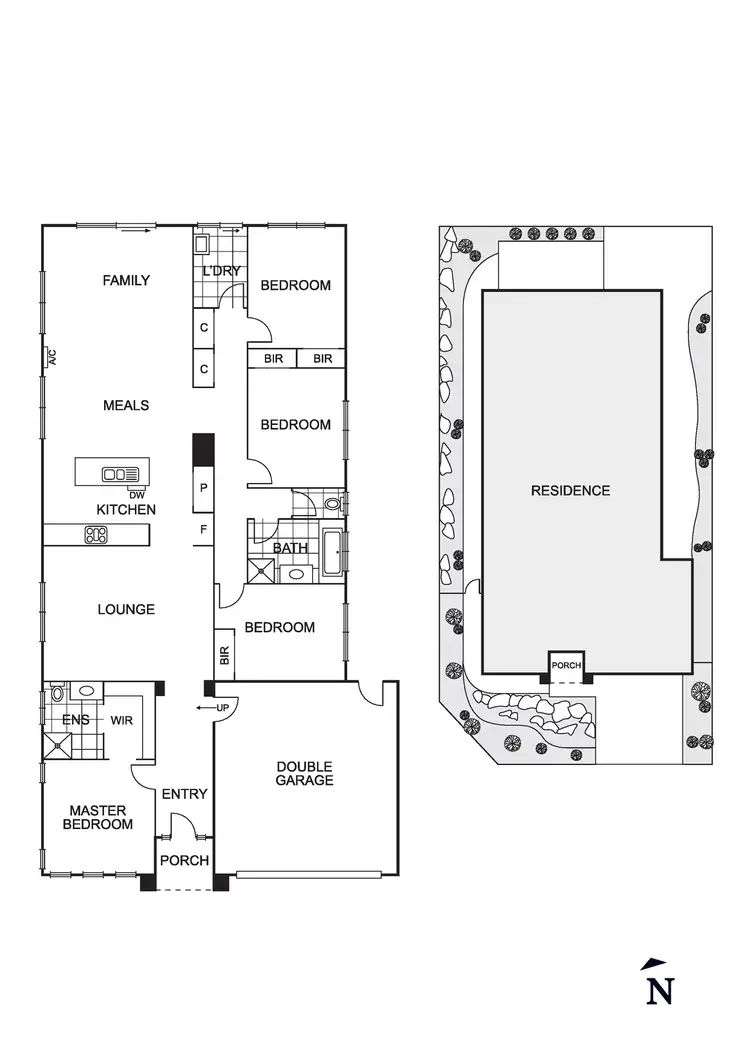 Floorplan of Homely house listing, 1 Farmstead Way, Mernda VIC 3754