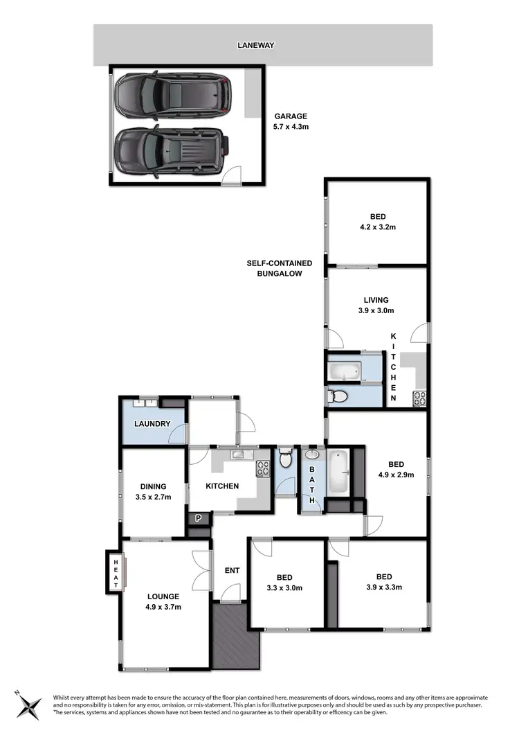 Floorplan of Homely house listing, 20 George Street, Geelong West VIC 3218