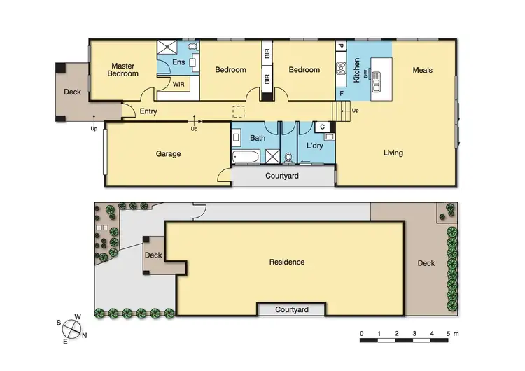 Floorplan of Homely house listing, 5 Mollison Drive, Doreen VIC 3754