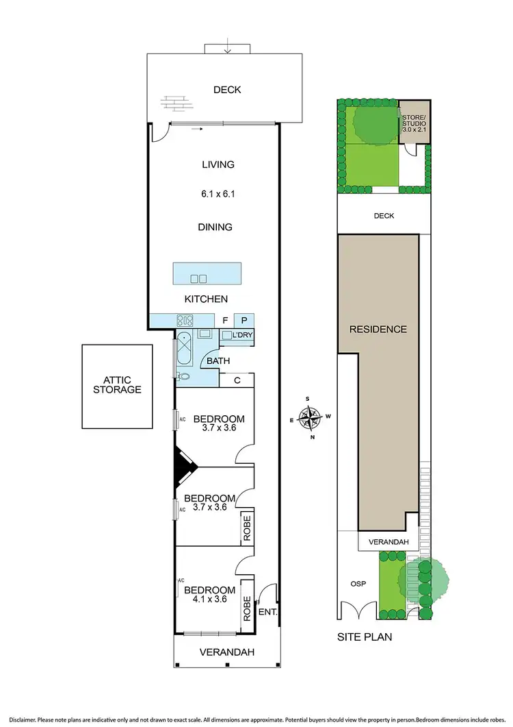 Floorplan of Homely house listing, 7 Ballantyne Street, Thornbury VIC 3071