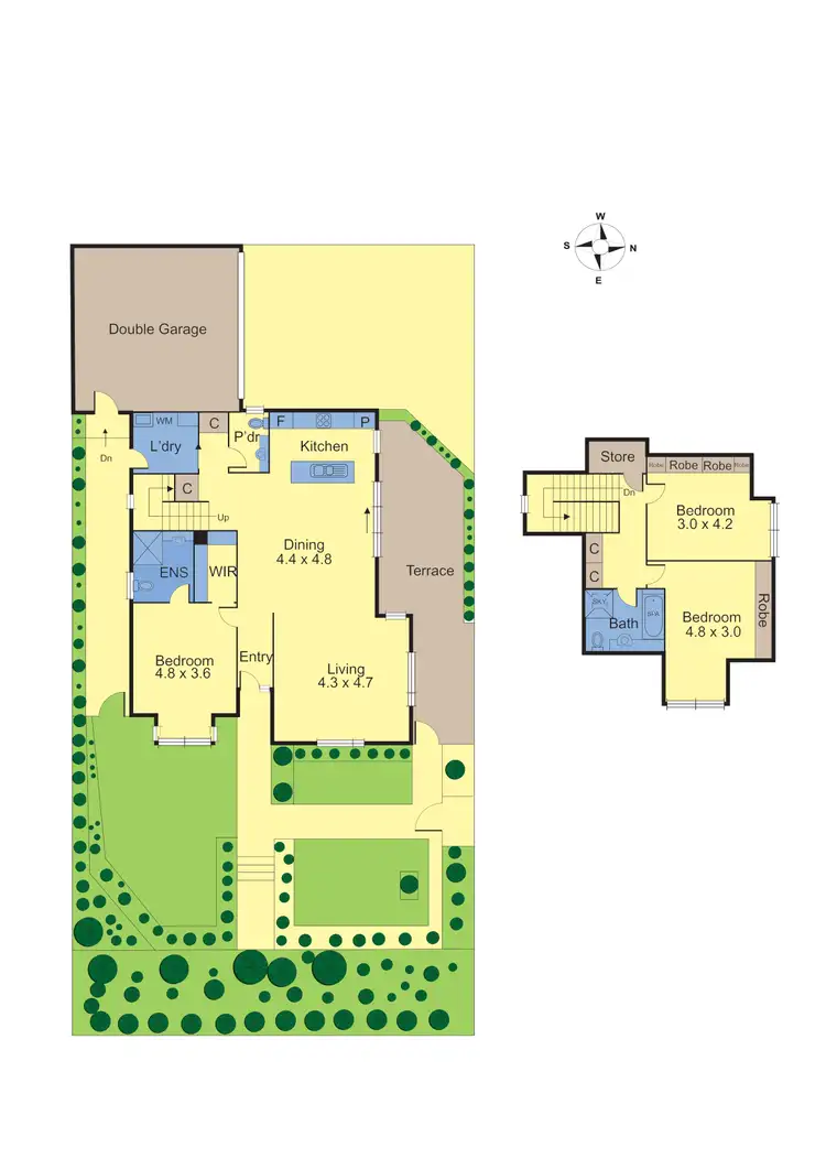 Floorplan of Homely townhouse listing, 10A Bolinda Road, Balwyn North VIC 3104