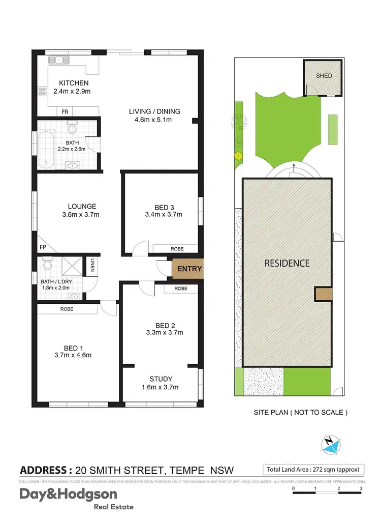 Floorplan of Homely house listing, 20 Smith Street, Tempe NSW 2044