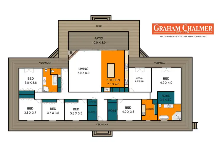 Floorplan of Homely house listing, 234 Gibsons Road, Sale VIC 3850