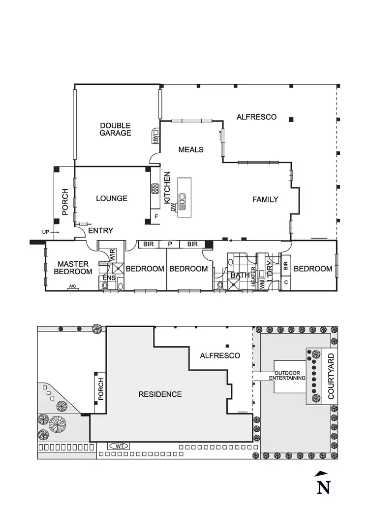 Floorplan of Homely house listing, 6 Perendale Place, Doreen VIC 3754