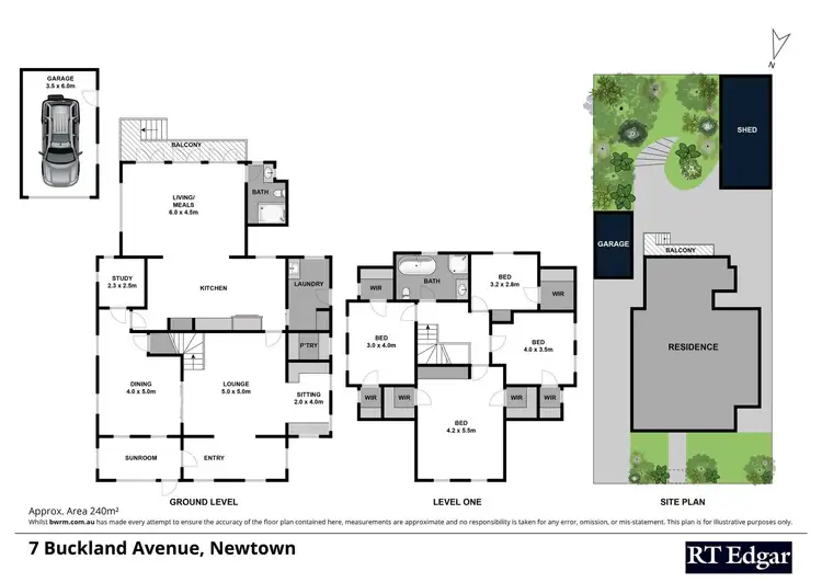 Floorplan of Homely house listing, 7 Buckland Avenue, Newtown VIC 3220