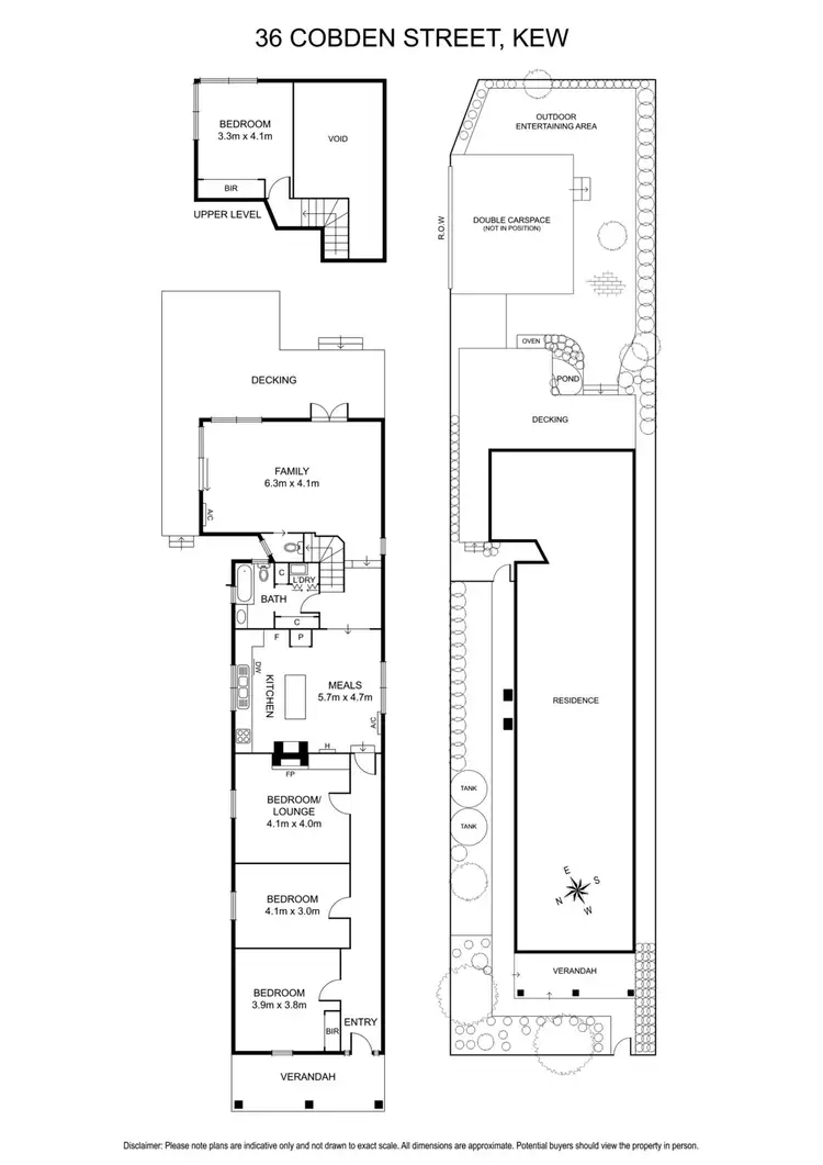Floorplan of Homely house listing, 36 Cobden Street, Kew VIC 3101