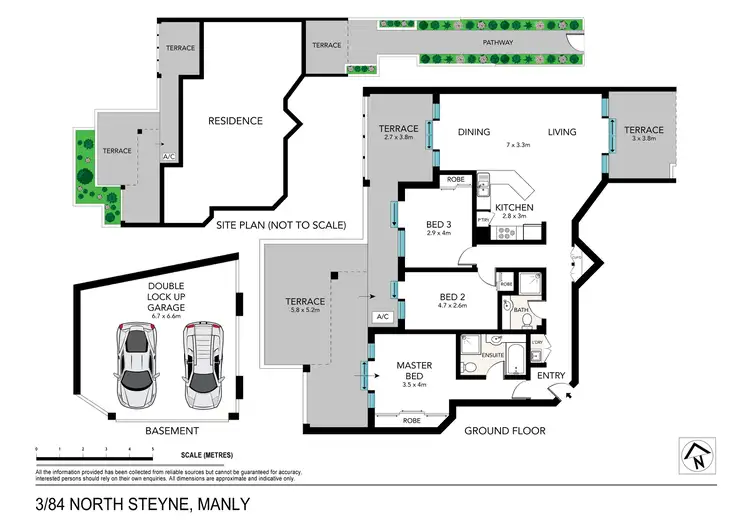 Floorplan of Homely apartment listing, 3/84 North Steyne, Manly NSW 2095