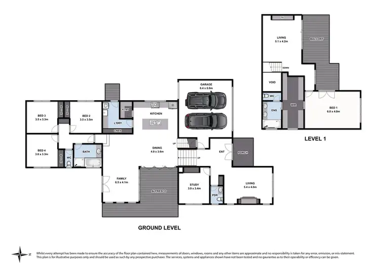 Floorplan of Homely house listing, 5 Montril Court, Highton VIC 3216