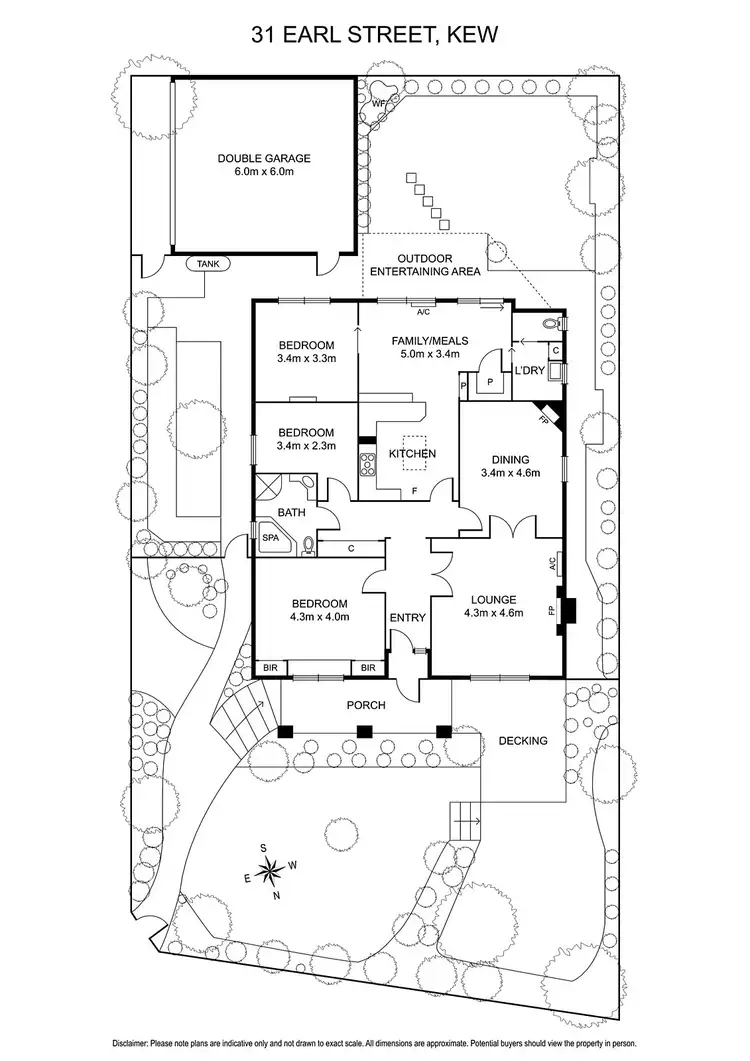 Floorplan of Homely house listing, 31 Earl Street, Kew VIC 3101
