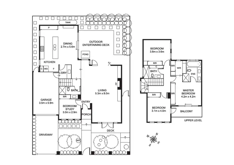 Floorplan of Homely house listing, 25 Park Crescent, Kew VIC 3101