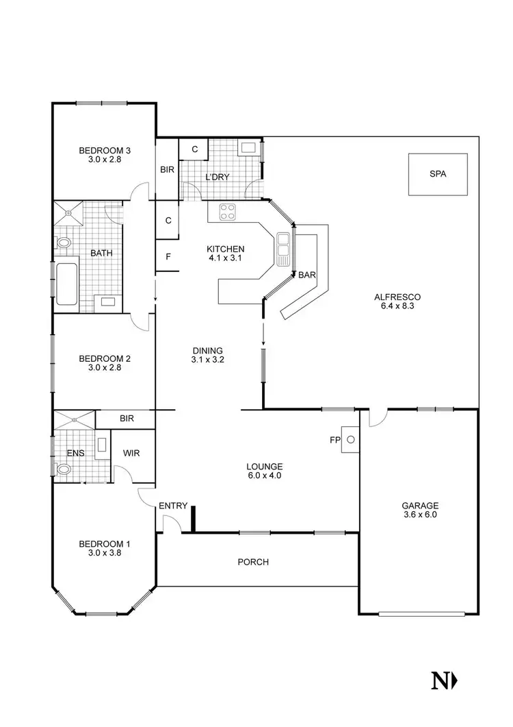 Floorplan of Homely house listing, 50 Wyatt Way, Wallan VIC 3756