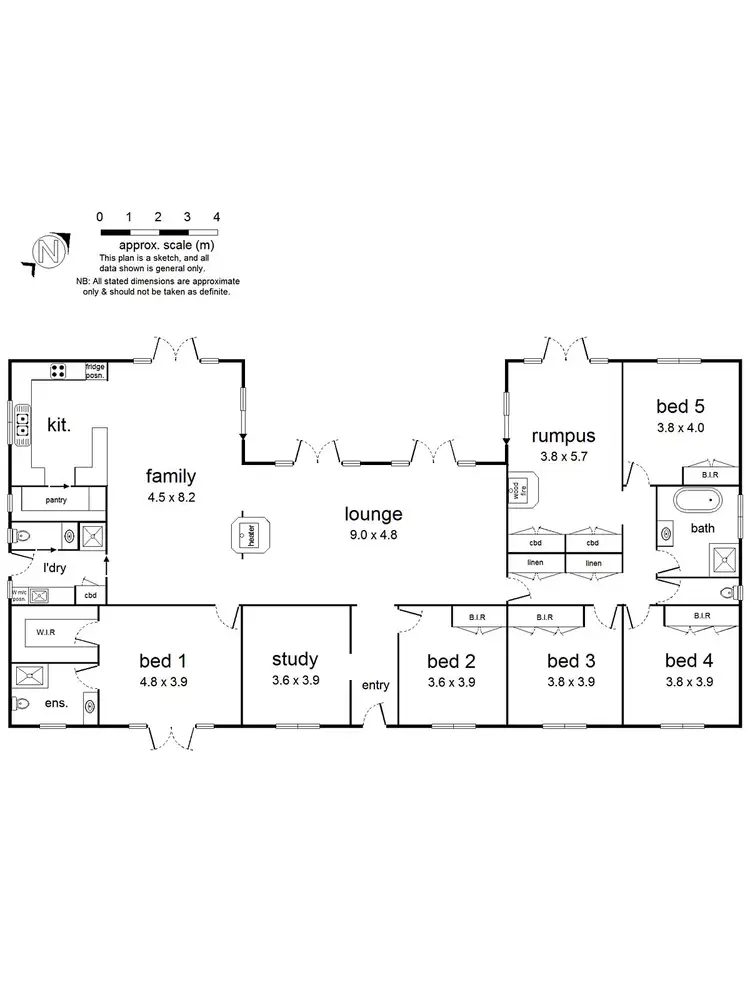 Floorplan of Homely rural property listing, 151 Walls Road, Glenburn VIC 3717