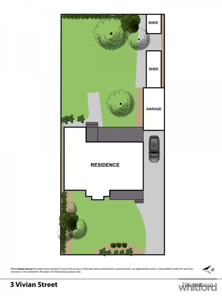 Floorplan of Homely house listing, 3 Vivian Street, Belmont VIC 3216