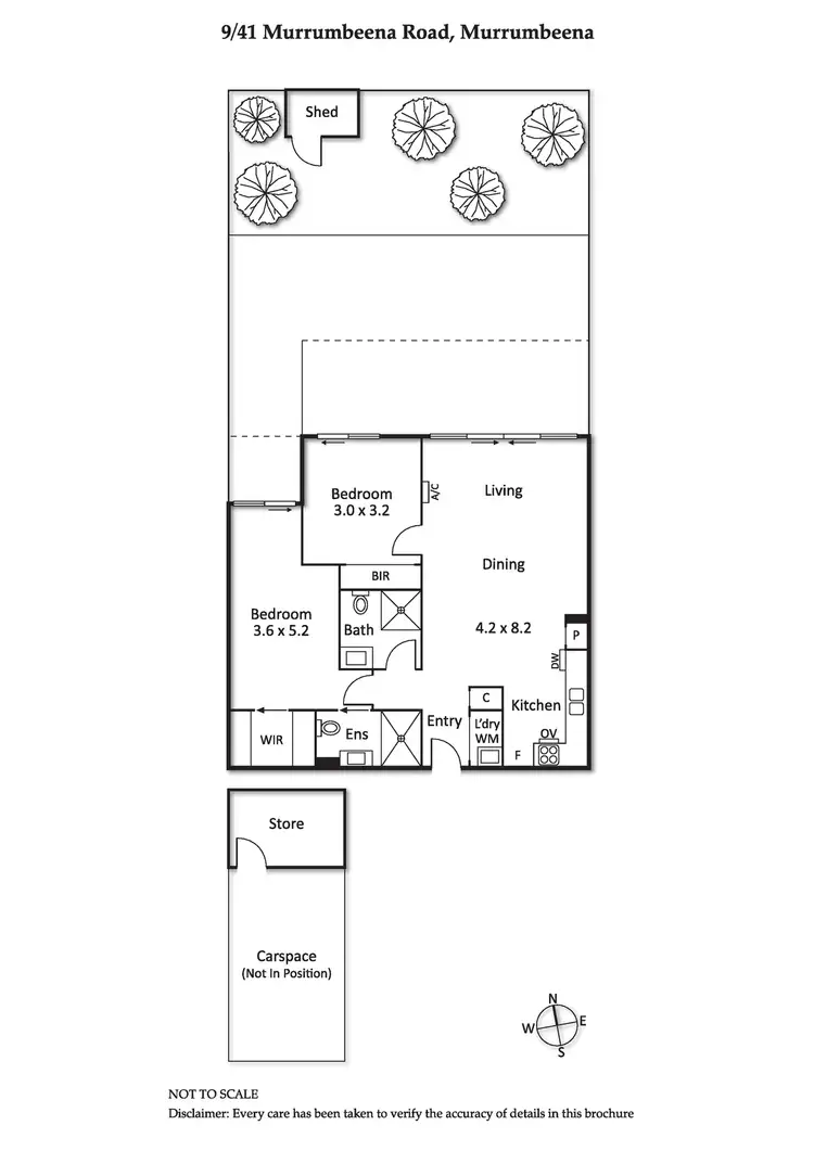 Floorplan of Homely apartment listing, 9/41 Murrumbeena Road, Murrumbeena VIC 3163