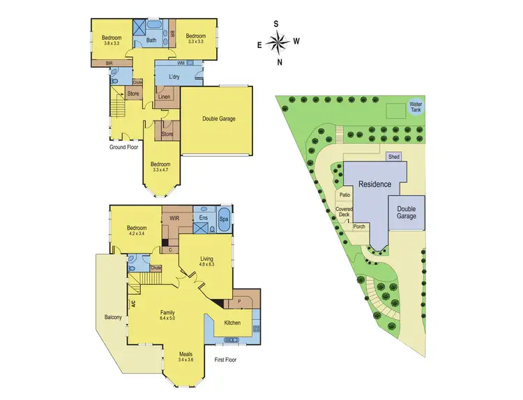 Floorplan of Homely house listing, 29 Wallaroo Way, Highton VIC 3216