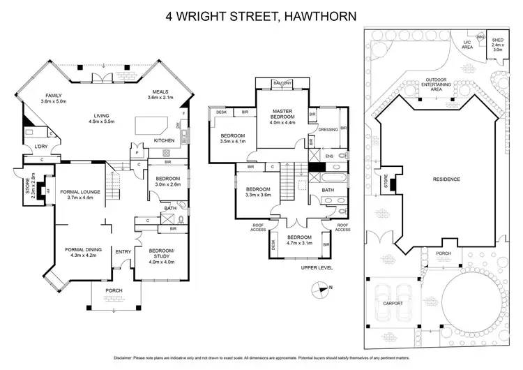 Floorplan of Homely house listing, 4 Wright Street, Hawthorn VIC 3122