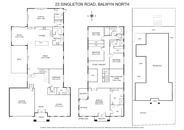 Floorplan of Homely house listing, 23 Singleton Road, Balwyn North VIC 3104