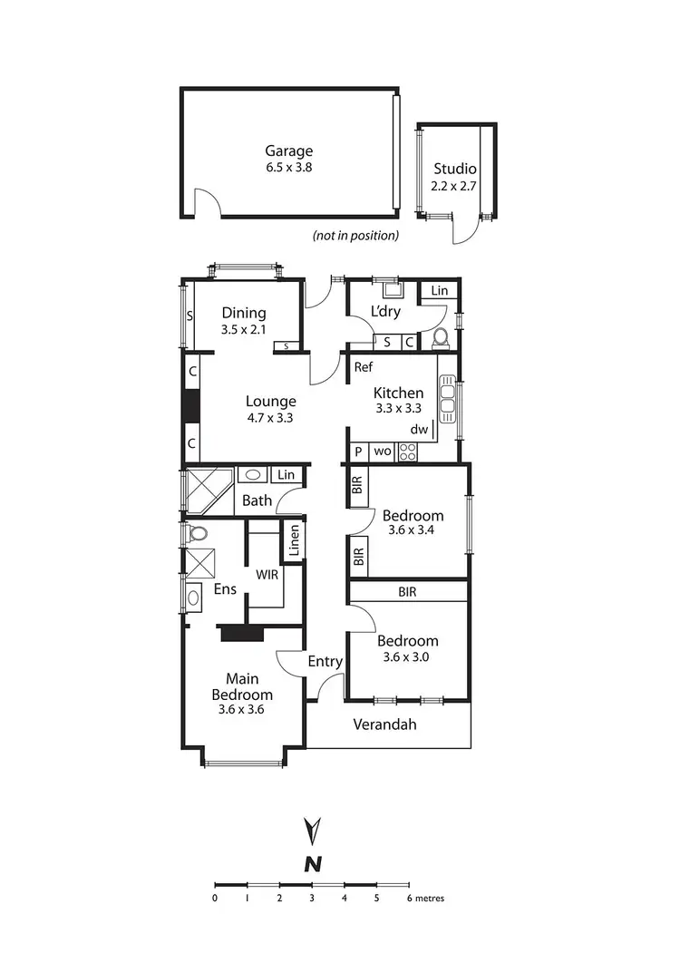 Floorplan of Homely house listing, 2 Buckley Street, Carnegie VIC 3163