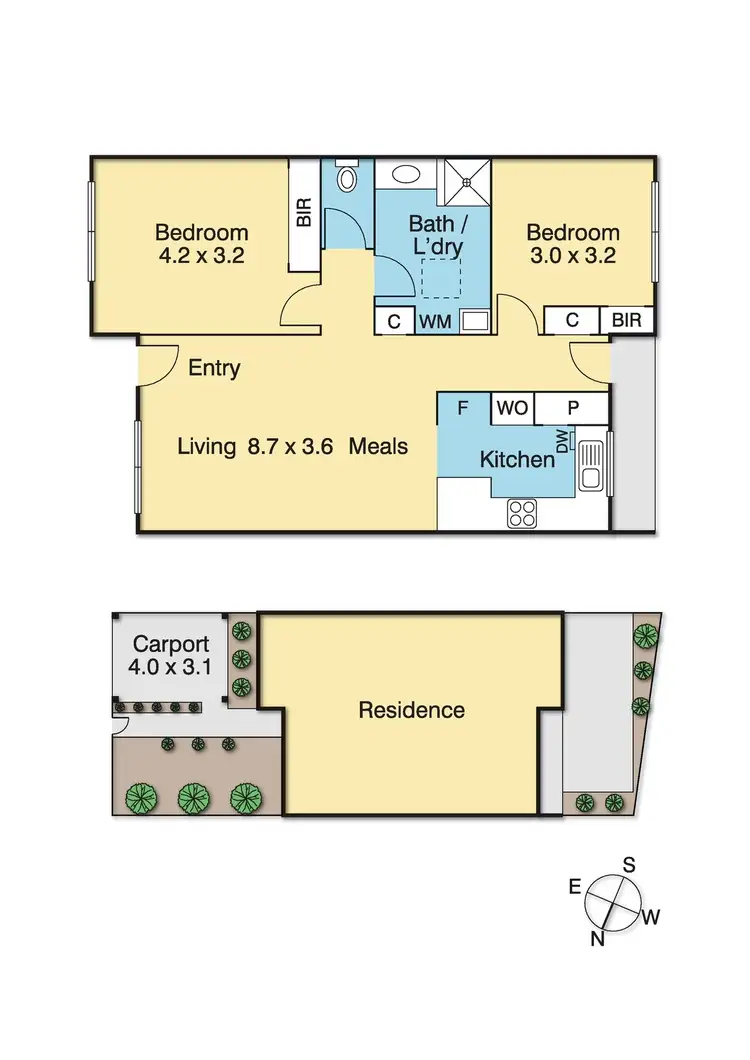 Floorplan of Homely unit listing, 30 Convent Lane, Mitcham VIC 3132
