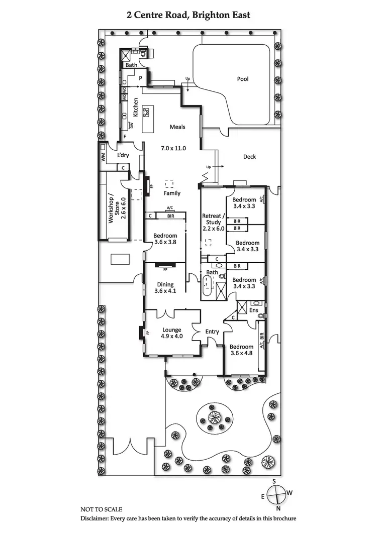 Floorplan of Homely house listing, 2 Centre Road, Brighton East VIC 3187