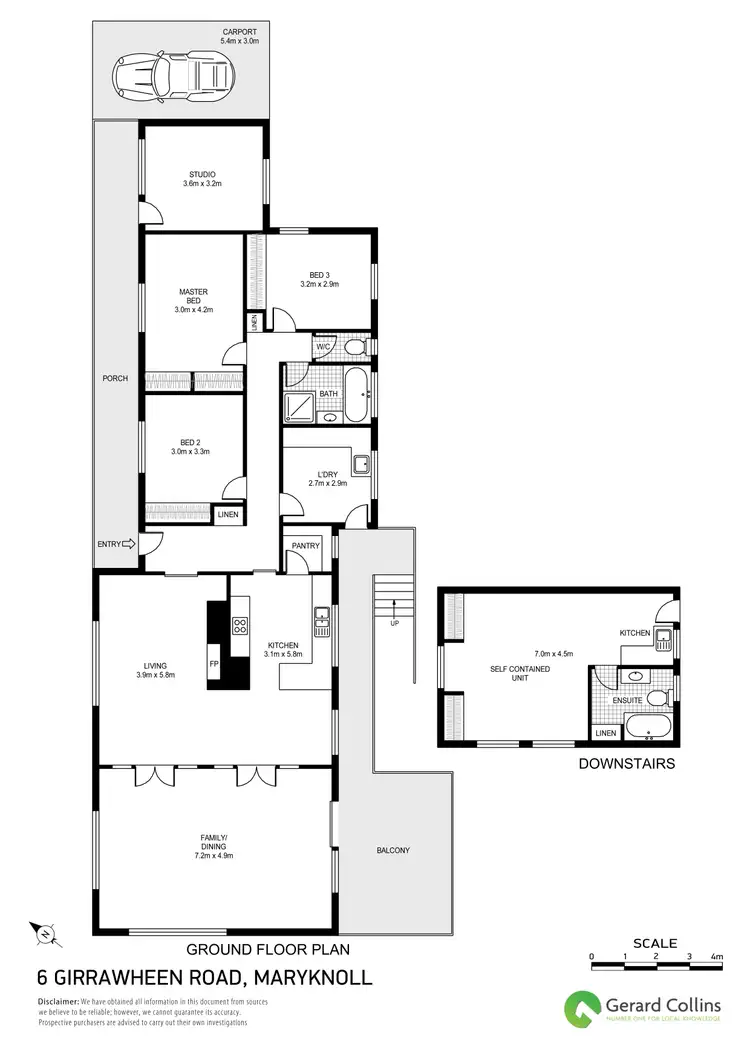 Floorplan of Homely house listing, 6 Girrahween Road, Maryknoll VIC 3812