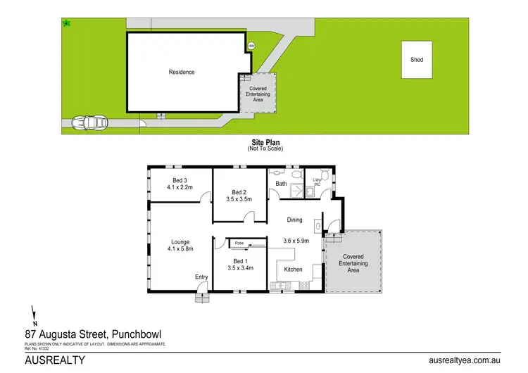 Floorplan of Homely house listing, 87 Augusta Street, Punchbowl NSW 2196