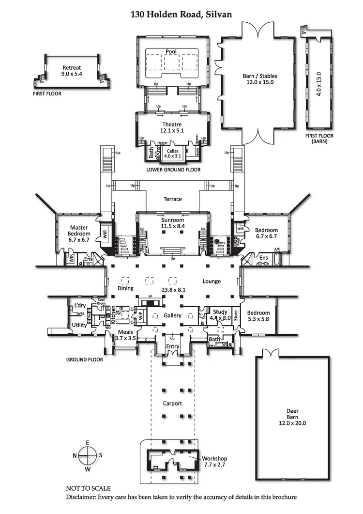 Floorplan of Homely house listing, 130 Holden Road, Wandin East VIC 3139