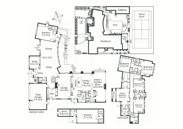Floorplan of Homely house listing, 22 Tennyson Street, Brighton VIC 3186