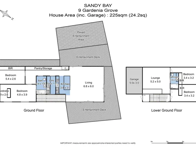 Floorplan of Homely house listing, 9 Gardenia Grove, Sandy Bay TAS 7005