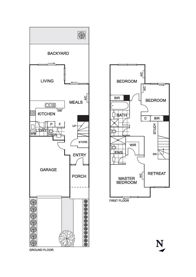 Floorplan of Homely house listing, 26 Pimpinella Pass, Mernda VIC 3754