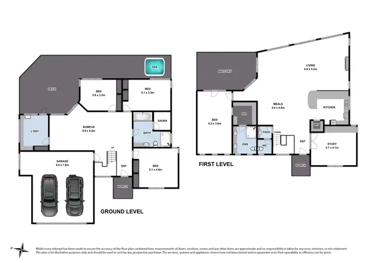 Floorplan of Homely house listing, 6-10 City View Drive, Wandana Heights VIC 3216