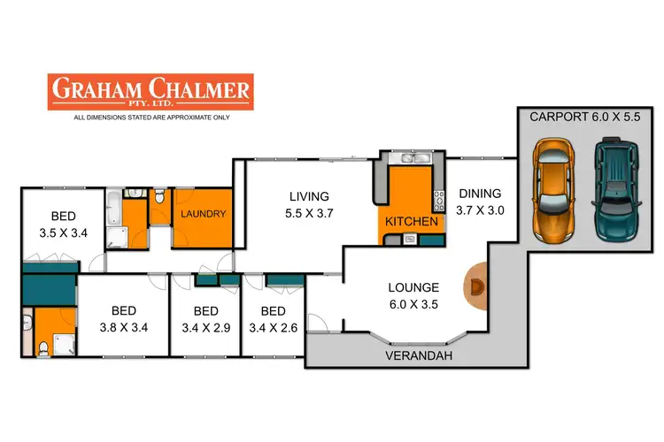 Floorplan of Homely house listing, 8 Rue Grand Monde, Sale VIC 3850