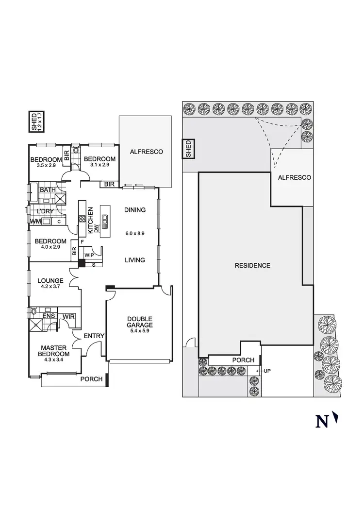 Floorplan of Homely house listing, 11 Plantation Avenue, Mernda VIC 3754