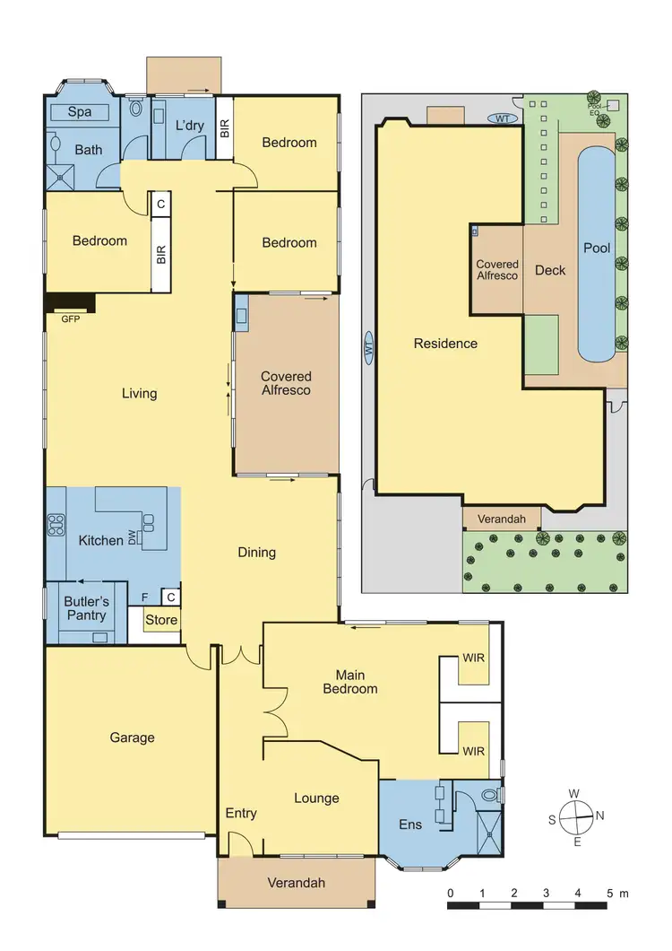 Floorplan of Homely house listing, 17 Dalrymple Way, Doreen VIC 3754