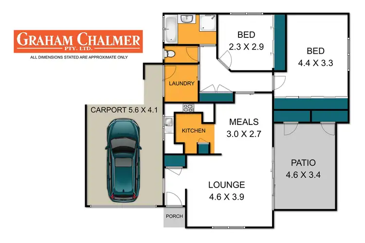 Floorplan of Homely townhouse listing, 3/135 Dawson Street, Sale VIC 3850