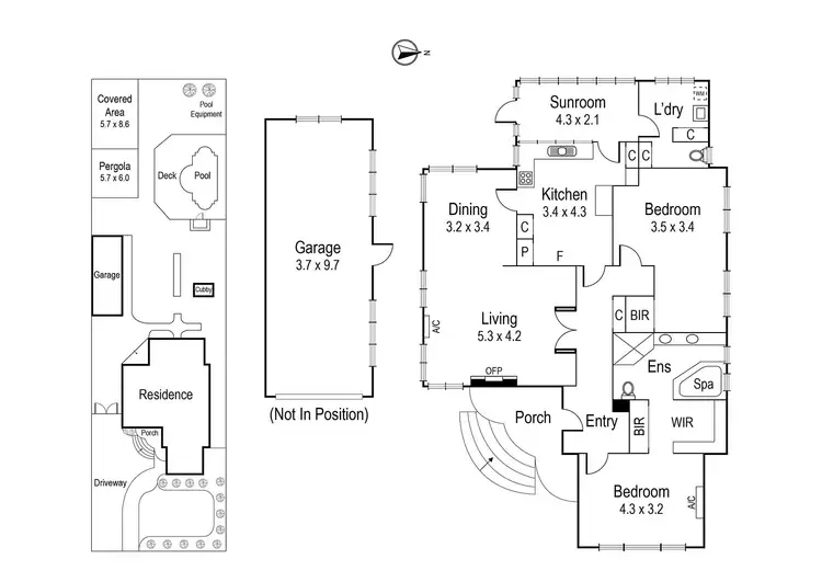 Floorplan of Homely house listing, 175 Waiora Road, Heidelberg Heights VIC 3081