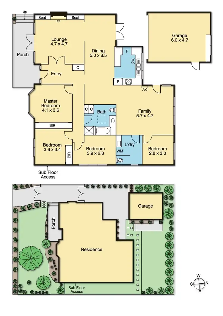Floorplan of Homely house listing, 147 Eley Road, Blackburn South VIC 3130