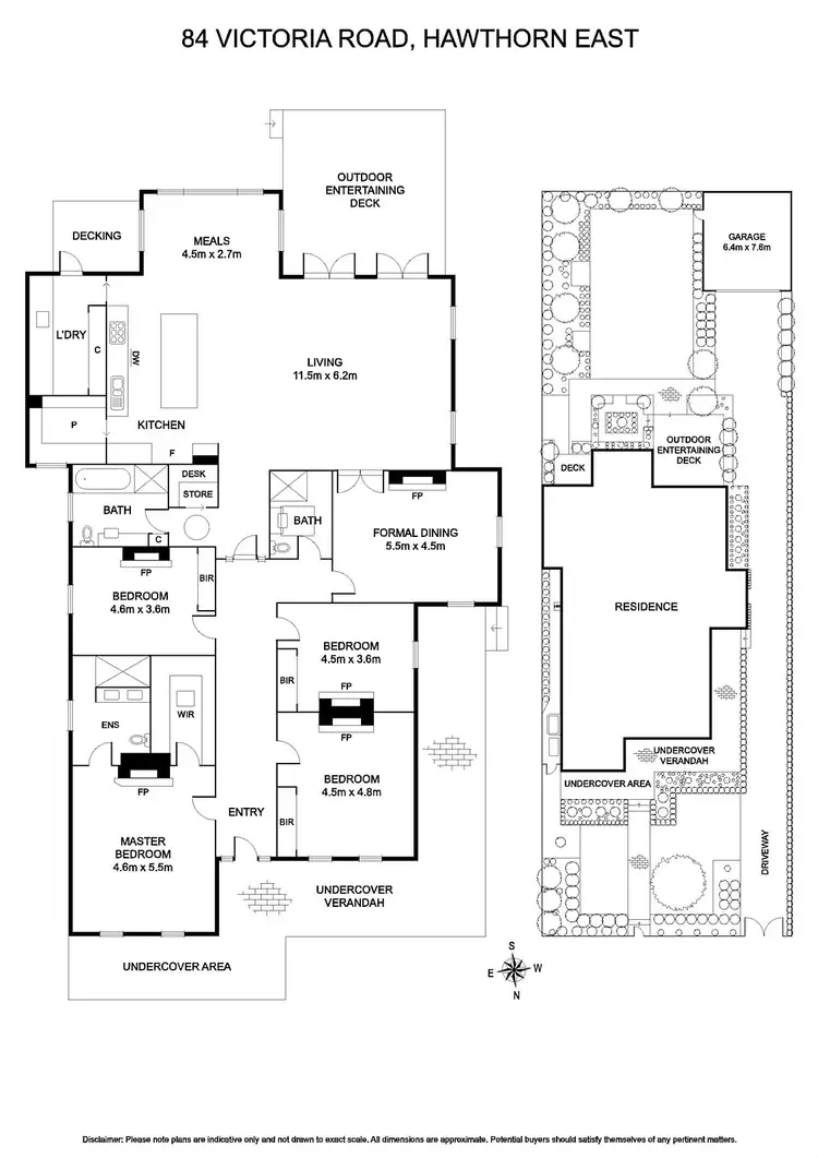 Floorplan of Homely house listing, 84 Victoria Road, Hawthorn East VIC 3123
