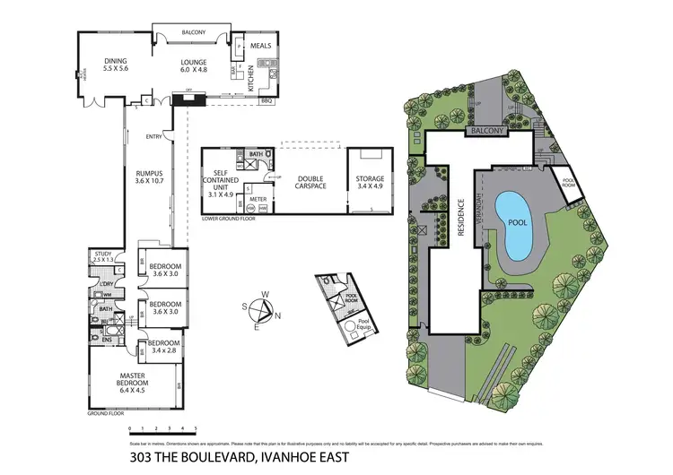 Floorplan of Homely house listing, 3 03 The Boulevard, Ivanhoe East VIC 3079