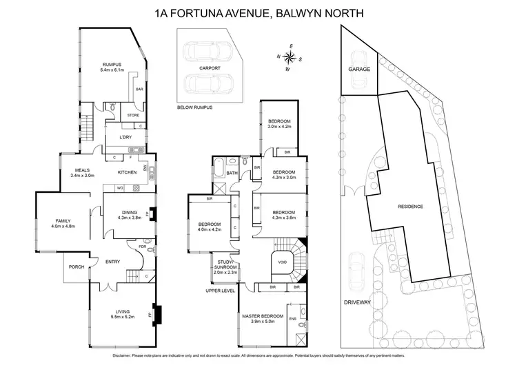 Floorplan of Homely house listing, 1A Fortuna Avenue, Balwyn North VIC 3104
