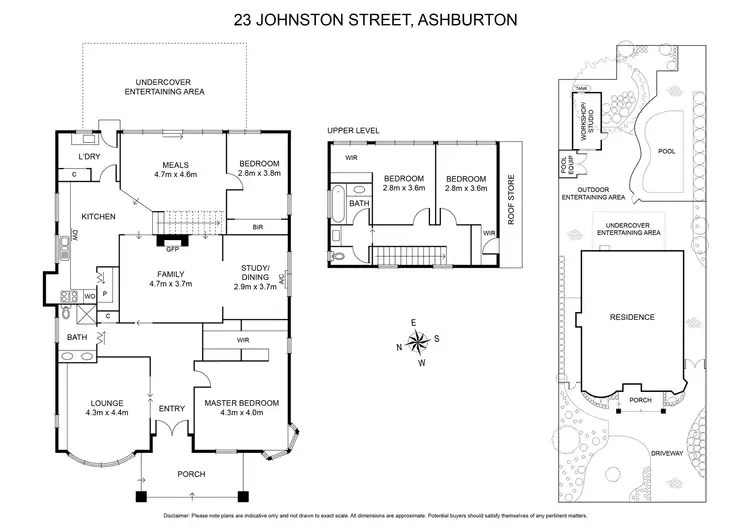 Floorplan of Homely house listing, 23 Johnston Street, Ashburton VIC 3147