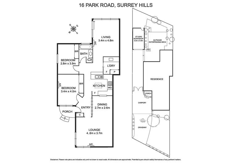 Floorplan of Homely house listing, 16 Park Road, Surrey Hills VIC 3127