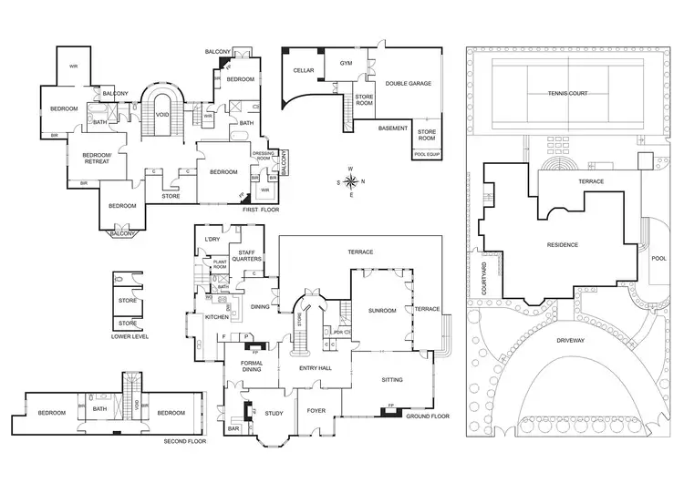 Floorplan of Homely house listing, 407-409 Glenferrie Road, Malvern VIC 3144