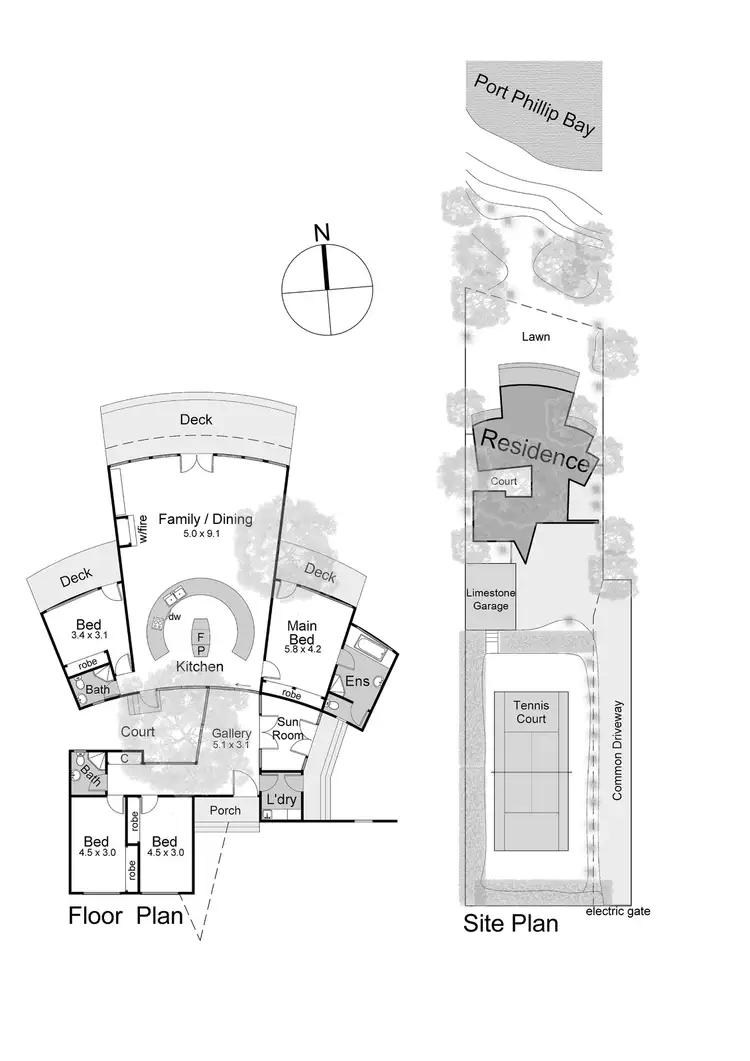 Floorplan of Homely house listing, 3682 Point Nepean Road, Portsea VIC 3944