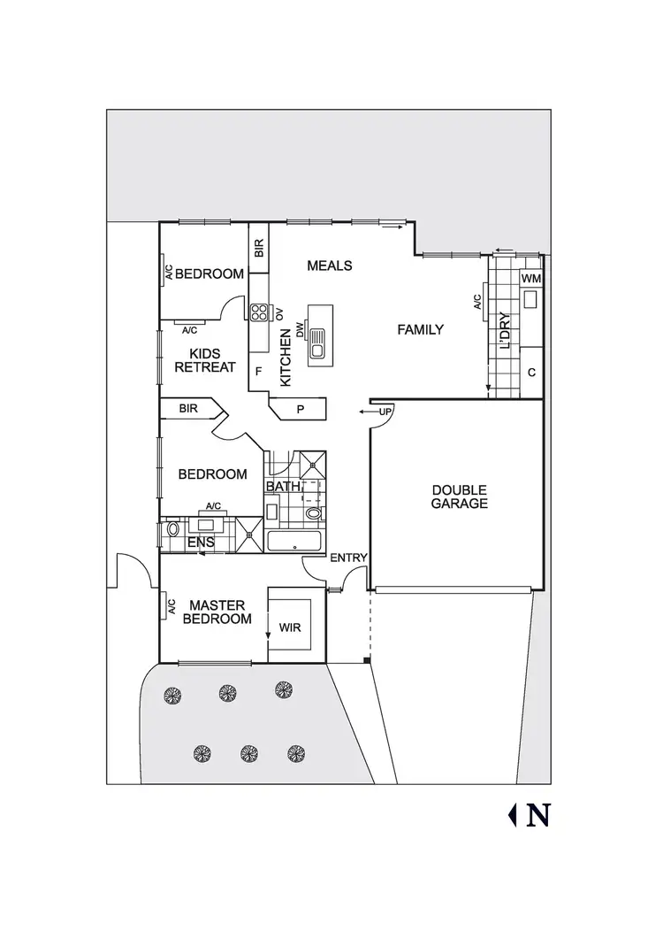Floorplan of Homely house listing, 5 Berth Street, Doreen VIC 3754
