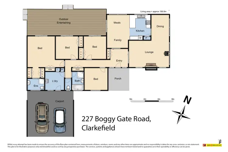 Floorplan of Homely rural property listing, 227 Boggy Gate Road, Clarkefield VIC 3430
