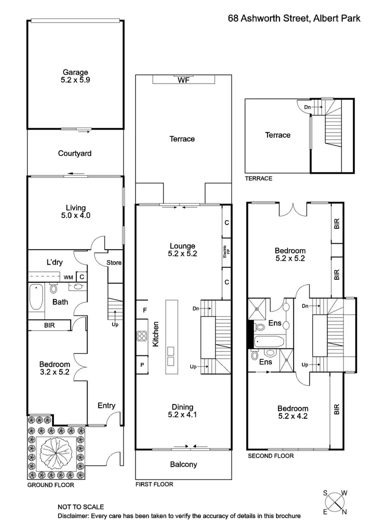 Floorplan of Homely house listing, 68 Ashworth Street, Albert Park VIC 3206